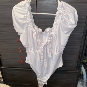 White Bodysuit